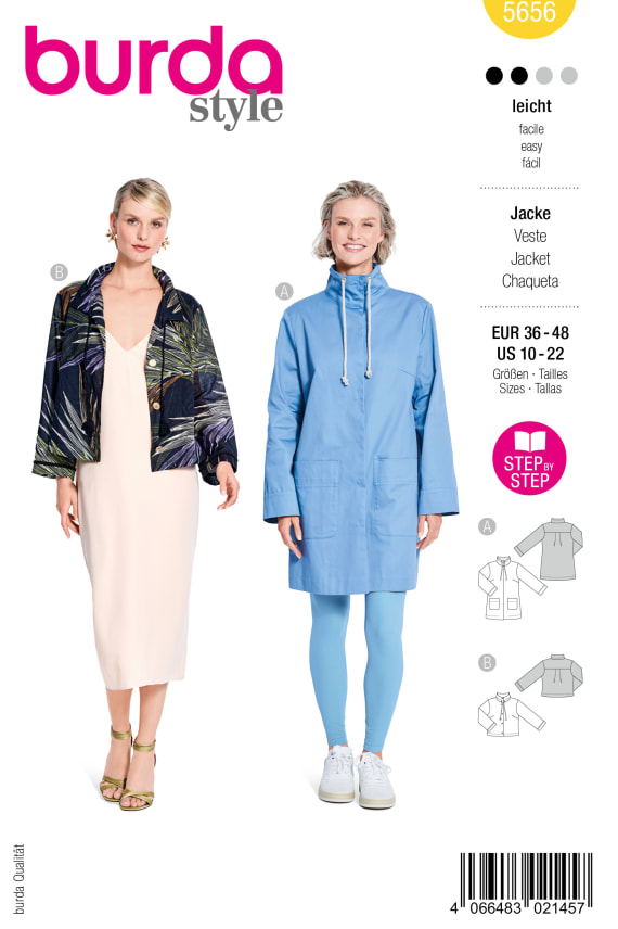 BURDA-5656 keltainen